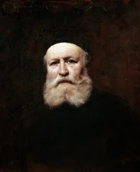 Ritratto del compositore francese Charles Gounod