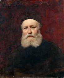 Ritratto del compositore Charles Gounod 1818-1893