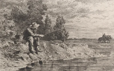 Pesca di pesci bianchi, 1865