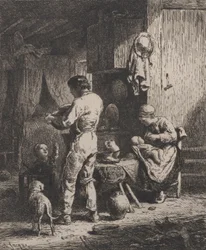 Il pasto, 1864