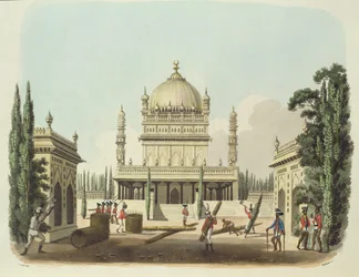 La tomba di Hyder Ali e Tippoo Sultan, tavola 49 da 