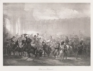 Ingresso delle Tuileries, inizio XIX secolo
