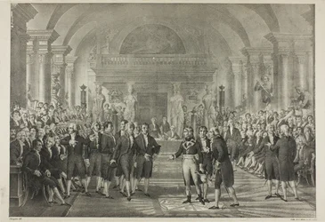 Napoleone nella Camera dei Deputati, dalla Vita politica e militare di Napoleone