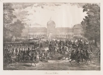 Rassegna delle Tuileries, inizio XIX secolo