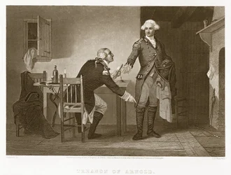Il tradimento di Arnold, pub. 1874