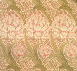 Carta da Parati Disegnata da Voysey, Vittoriana