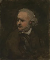 Ritratto del pittore Honoré Daumier 1808-1879, c. 1876