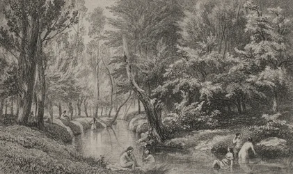 I bagnanti, c. 1847