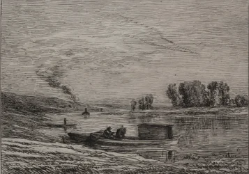 La Barca a Conflans, 1866