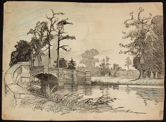 Ponte di Cranford Park, Hillingdon, Greater London