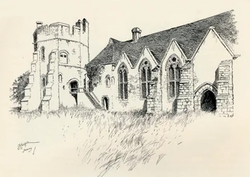Castello di Stokesay, c. 1893, 1894