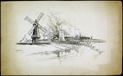 Mulino a vento Wellington, Barking, Londra, 1892-1933