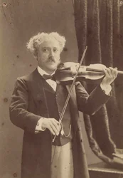 Ritratto del violinista e compositore Pablo de Sarasate, ca 1890