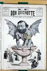 Copertina di Le Don Quixote, numero 389, Satirico a Colori