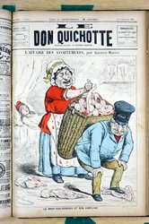 Copertina di Le Don Quixote, numero 908, Satirico a colori
