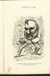 Illustrazione di Charles Gilbert-Martin (1839-1905) in Grimaces Contemporanei