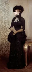 Il Parigino di Charles Giron (1850-1914) 1883 (dipinto)