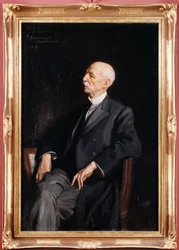 Manuel Patricio Rodriguez Garcia seduto in poltrona