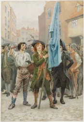 Barnaby Rudge aiuta a guidare le rivolte di Gordon