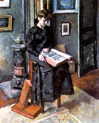 Giovane Persona che Legge, 1906