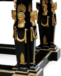Tavolo Napoleone III, progettato da Jean Brandely, intarsio di E. Varlot, Parigi, c.1850-75
