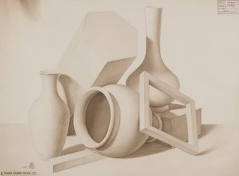 Studio [Vasi, quadrati e esagonali], c.1881