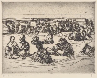 Sulla spiaggia
