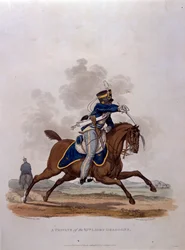 Un soldato dei 13th Light Dragoons, da 