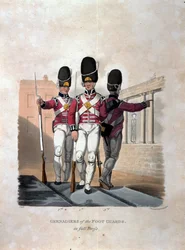 Granatieri delle Guardie a Piedi in uniforme completa, da 