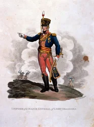 Uniforme di un Maggiore Generale dei Dragoni Leggeri, da 