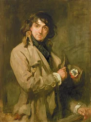 Ritratto di Sir John Martin Harvey, come Sydney Carton in 