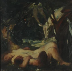 Studio per La Ninfa Addormentata
