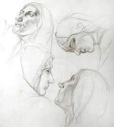 Studio per le Vergini sagge e stolte