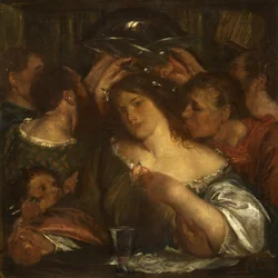 Tibullo nella casa di Delia, c.1900