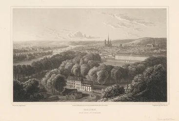 Rouen, da Mont Sainte Catherine