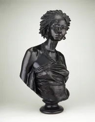 Busto di una donna africana, 1851