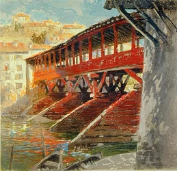 Ponte degli Alpini, Bassano del Grappa, c.1910