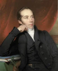 Ritratto di Pieter Ernst Hendrik Praetorius, Broker, Disegnatore e Pittore. Presidente del Consiglio del Rijksmuseum 1852-74
