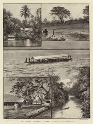 Il disastro del Niger, scene a Benin e Sapeli