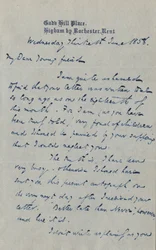 Lettera a Francis G. Waugh, 30 giugno 1858