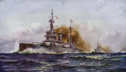 Un famoso incrociatore da battaglia - HMS Invincible