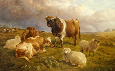 Riposo (olio su tela)