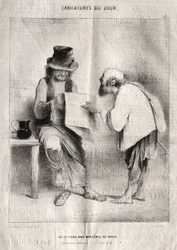 Caricature del giorno: La lettura dei misteri di Parigi