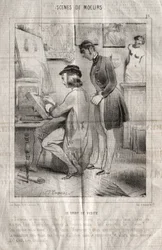 Scene di costumi: Il diritto di visita. Spero di non disturbarti...