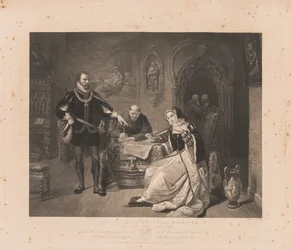 Firma del mandato di morte di Lady Jane Grey