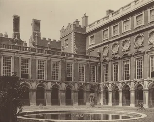 Hampton Court Palace, la Corte della Fontana