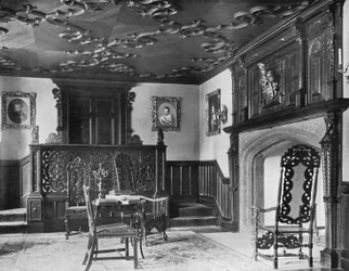 Estremità nord della sala di musica