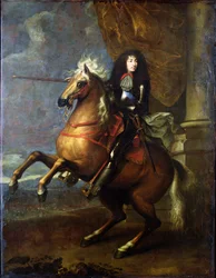 Ritratto equestre di Luigi XIV (1638-1715) c.1668