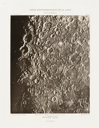 Carte photographique de la lune, planche III.A (Carta fotografica della Luna, lastra III.A),21 ottobre