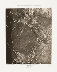 Carte photographique de la lune, planche IX.A (Carta fotografica della Luna, lastra IX.A),21 ottobre